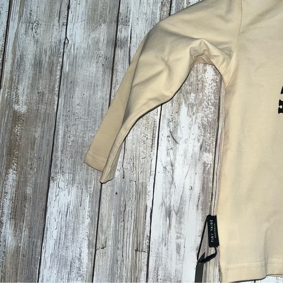 NWT Tiny Tribe Hello Pumpkin Cream Top - Picture 4 of 8